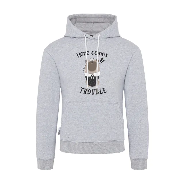 Men Hoodie | 3. Here comes trouble