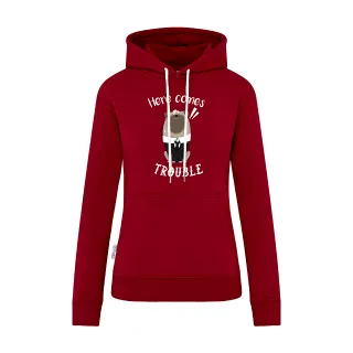 Women Hoodie | 3. Here comes trouble