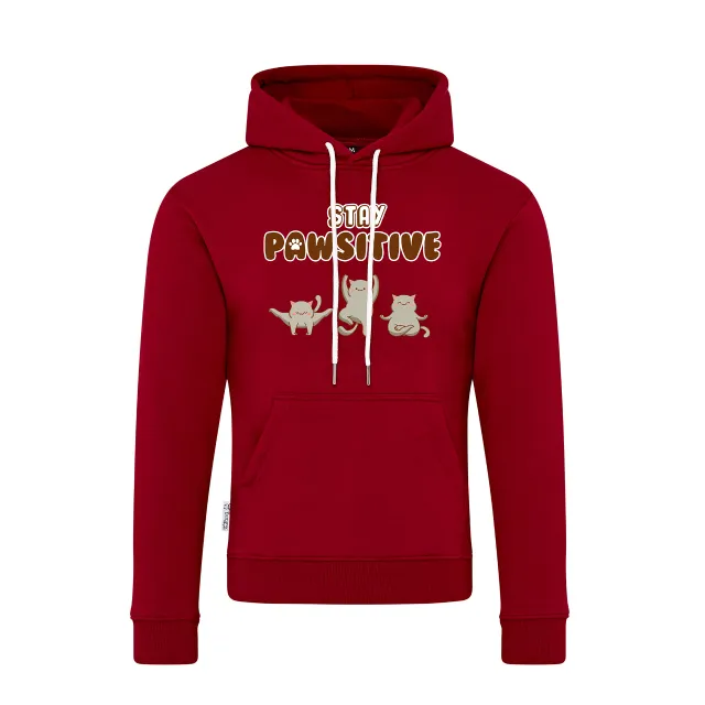 Men Hoodie | 1. Stay Pawsitive