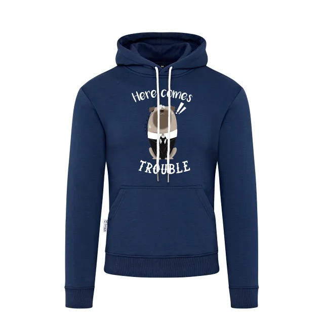 Men Hoodie | 3. Here comes trouble