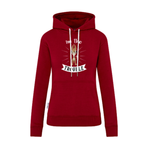 Women Hoodie | 3.1. Here comes trouble