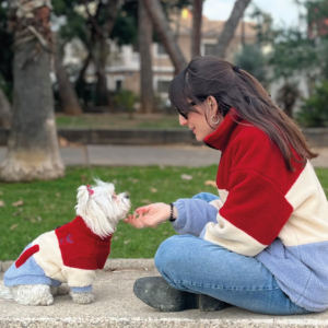 Fleece Jacket Red Human