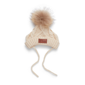 Pet  White Knit Hat